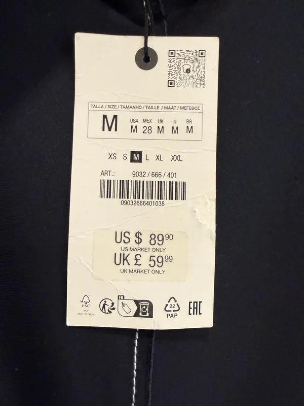 Zara Long Black Dress - Image 6