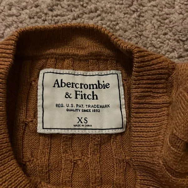 Abercrombie cable knit sweater xs‎ - Image 6