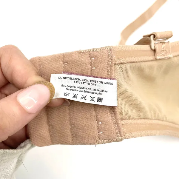 Affinitas‎ Intimates Womens 34DD Push Up Bra Molded Convertible Beige Underwire Tan Size undefined - Image 10