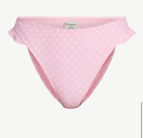 No Boundaries Polka dot ruffle bikini bottoms - Image 3
