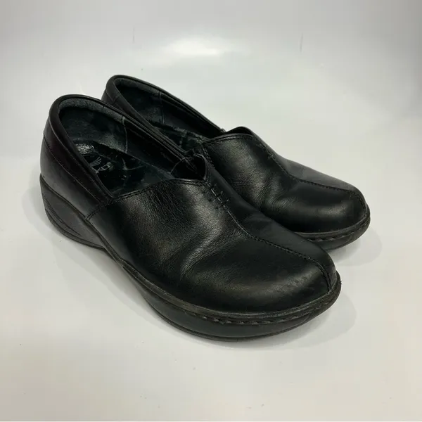 Dansko Abigail slip on loafer black‎ leather women’s size 36 - Image 4