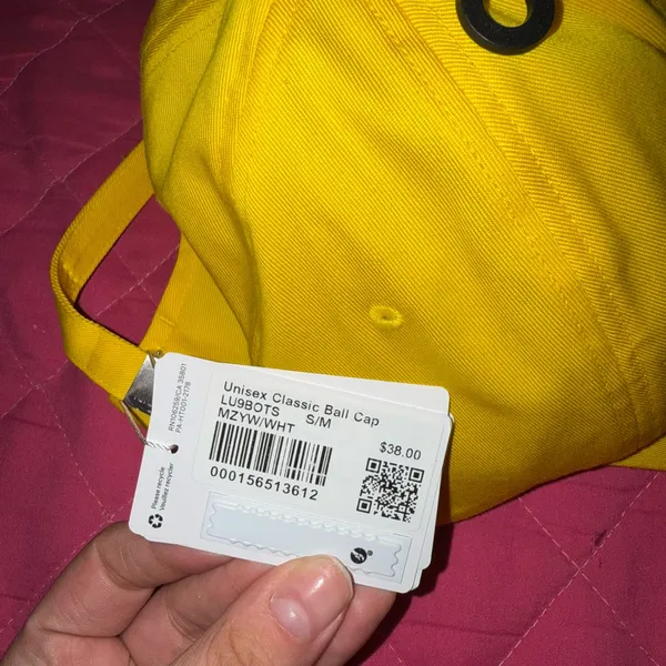 Lululemon Classic Ball Cap Yellow S/M NWT‎ - Image 2