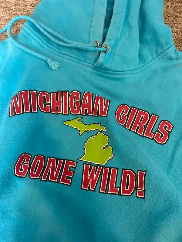michigan hoodie Size M - Image 2