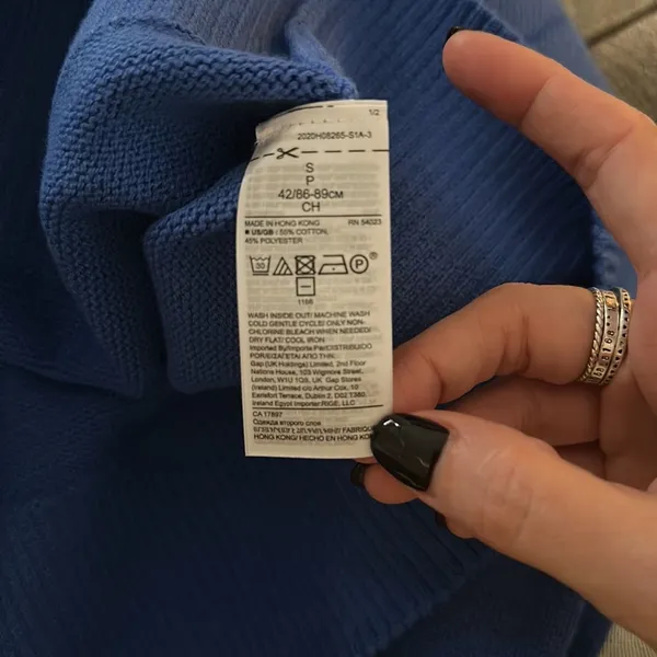 BNWT banana republic super soft cotton sweater small - Image 5