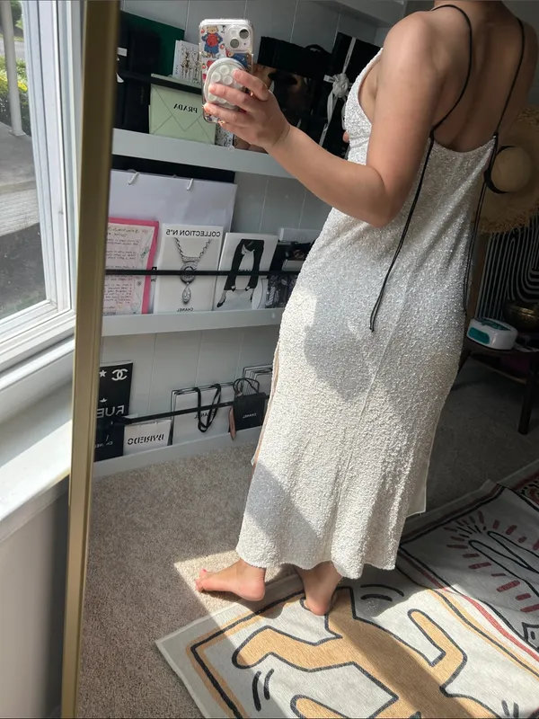 Zara sequin dress. Fits S - Image 7