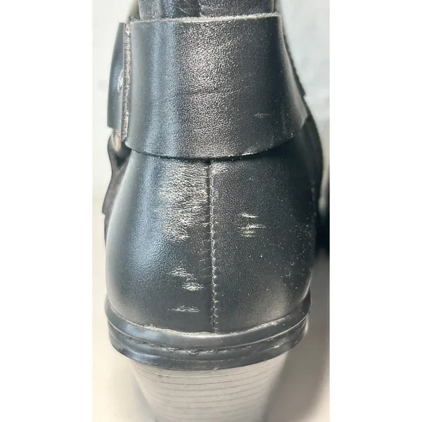 Harley Davidson Women's Black Leather Fashion Boots Brash‎ D84378 Size 7 - Image 6
