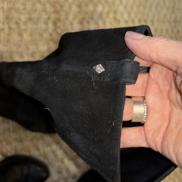 Sam Edeleman Caprice Black Suede Boots - Image 6