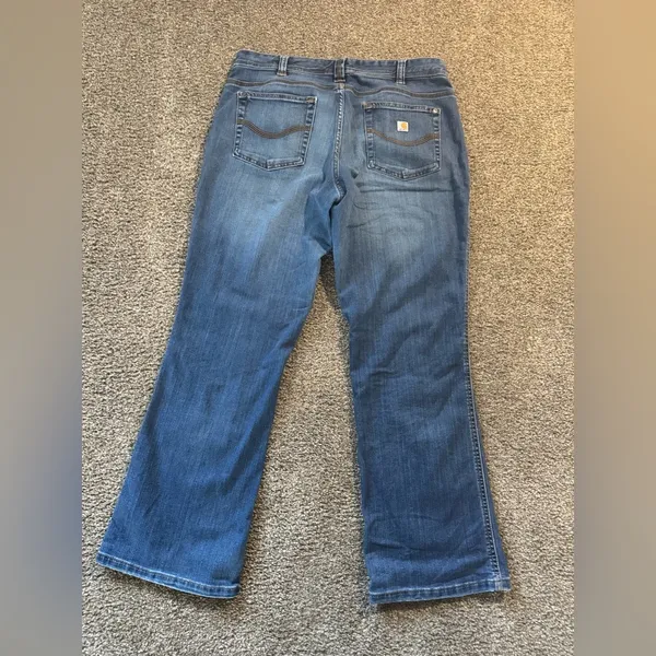 Women’s Carhartt Stretch Jeans Size 10 Short - Image 5