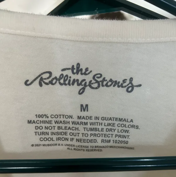 The Rolling Stones Cropped T-shirt - Image 4