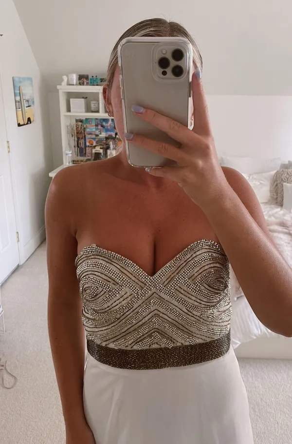 Madison James Beaded Gown - Image 10