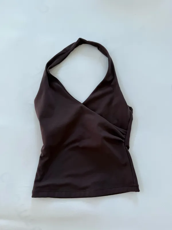 Set Active Crop Shop Boutique CSB Form Espresso Set - Image 3