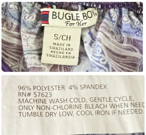 Bugle Boy Vintage paisley print top - Image 10