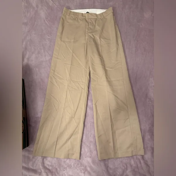 H&M Light Tan Trousers - Image 4
