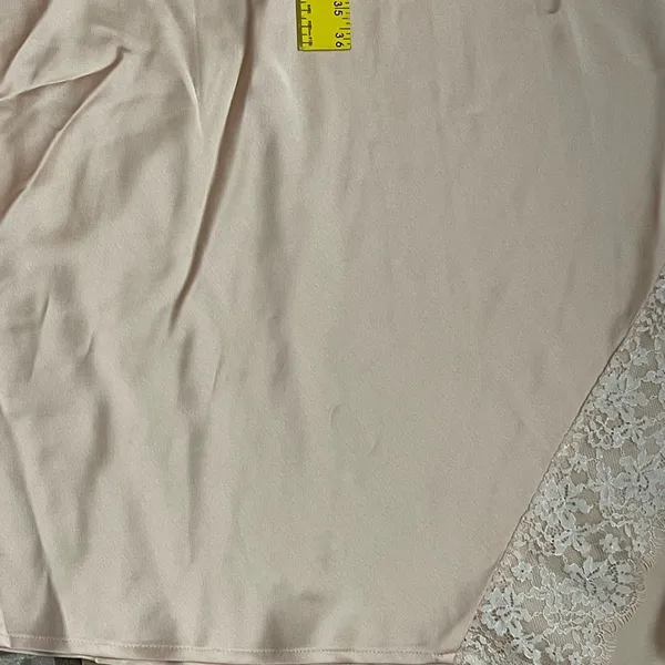 Elegant Cream Satin Slip Dress - Image 8