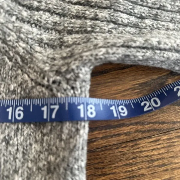 Abercrombie & Fitch Y2K Turtleneck Sweater Marled Large M0467 - Image 5