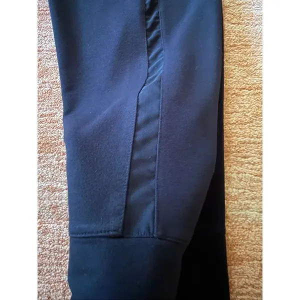 ASICS Women’s Black Cropped Joggers Stretch Athletic Tapered Pants M - Image 7