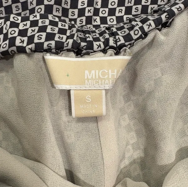 Michael Kors Black & White Pajama Set - Image 3