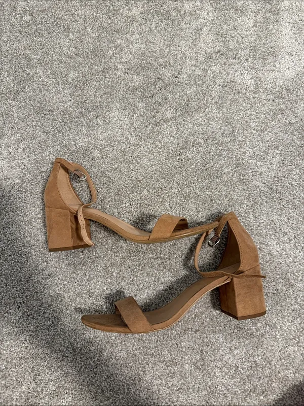 A New Day Tan Block Heels - Image 2