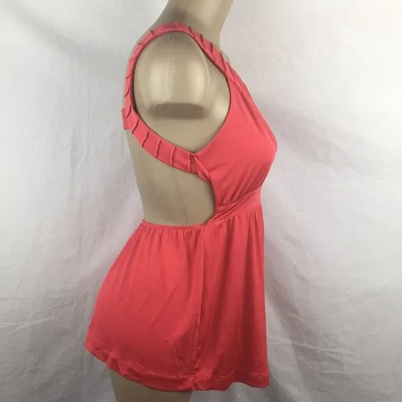 Guess Marciano Pink Sleeveless Strappy Open Back Top XS - Image 6