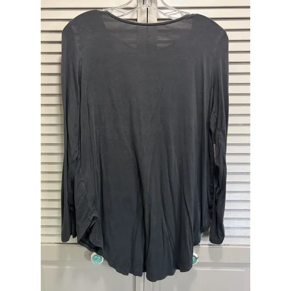 American Eagle Soft AF Long Sleeve Strappy V Neck Top Size L Casual Soft - Image 4