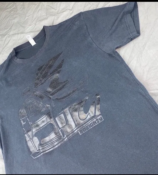 80 Eighty Tshirt Blue Size M - Image 2