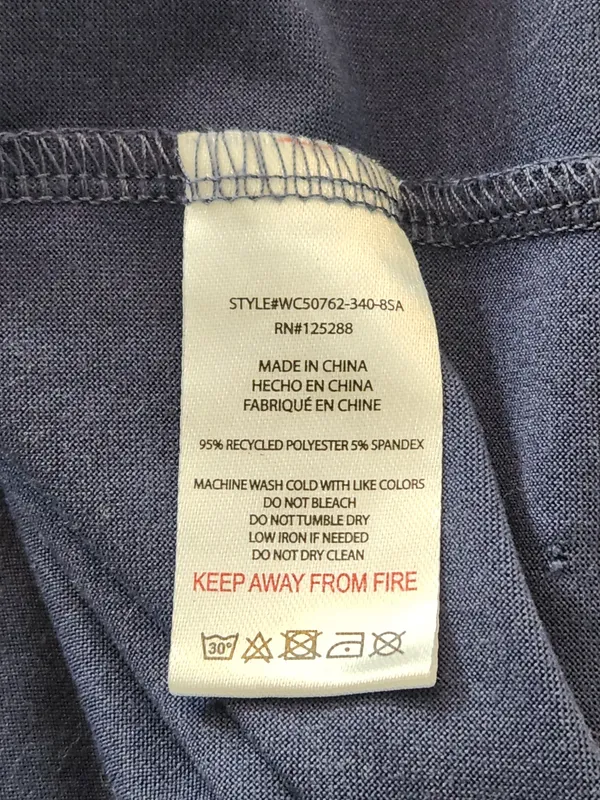 Life is Good Navy Graphic Short Sleeve Sleep Tee Size Small - Image 7