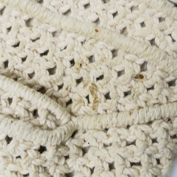 Vintage 70s Crochet Boho Philippine Macrame Crochet Clutch - Image 14