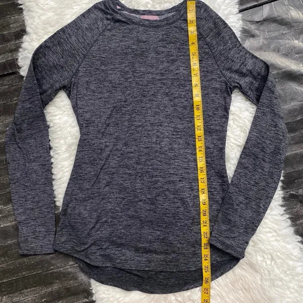 Climate Right Warmth Grey Crewneck Long Sleeve Top Layering Outdoor Granola - Image 4