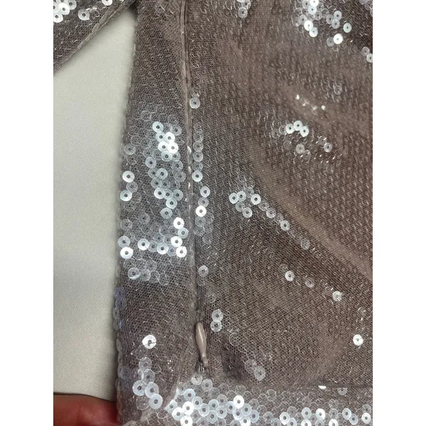 Faux Fur-Trim Sequin Crop Top by Forever 21, size small - Image 12