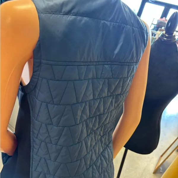 Chico's Blue Quilted Vest‎ - Image 5