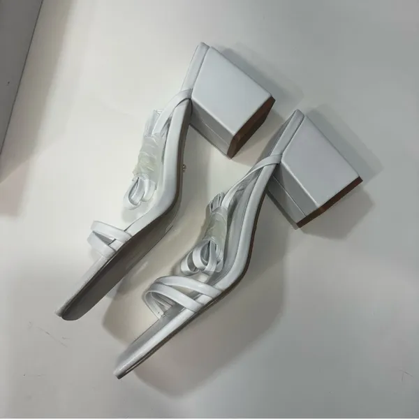 Raye Ibiza Heels in White size 8 - Image 3