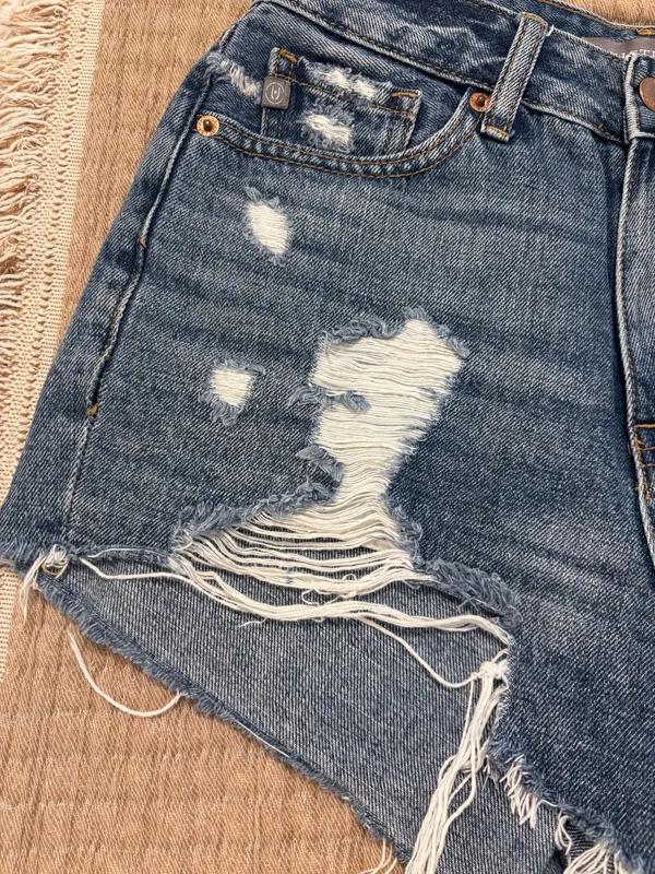 These Three Boutique Jean Shorts - Image 3