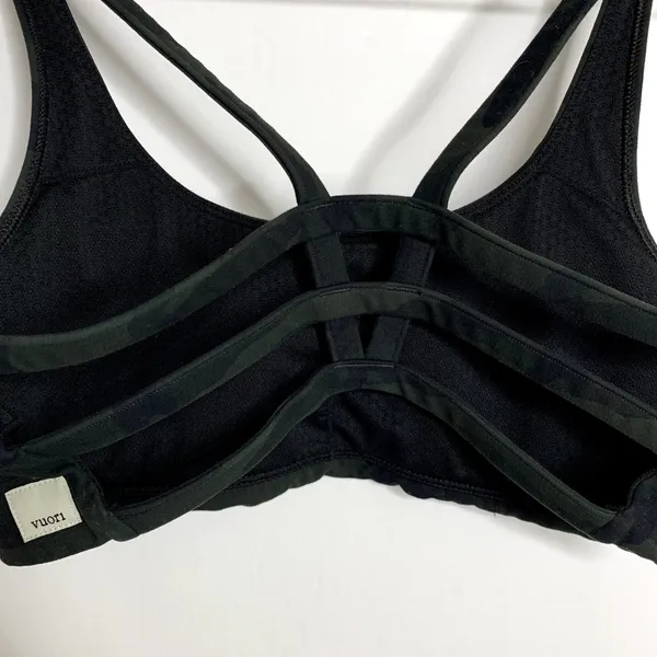 Vuori Yosemite Sports Bra Camo Green Womens Small - Image 6