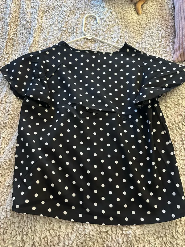 Shein Blouse Polka Dot - Image 2