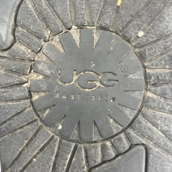 UGG Women's Water Resistant Suede Pull-On Fur‎ Carter Winter Boots Black Size 5 - Image 9