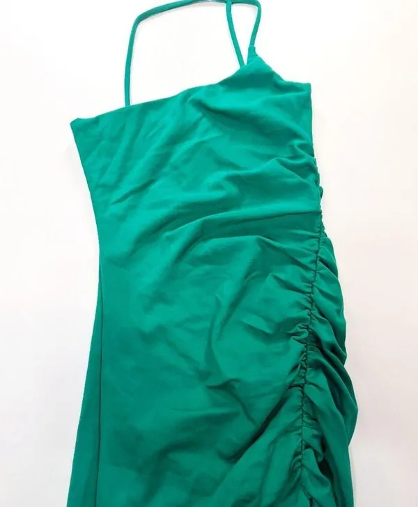 Lovers and Friends Nami Maxi Dress in Seaglass Green XS - Image 5