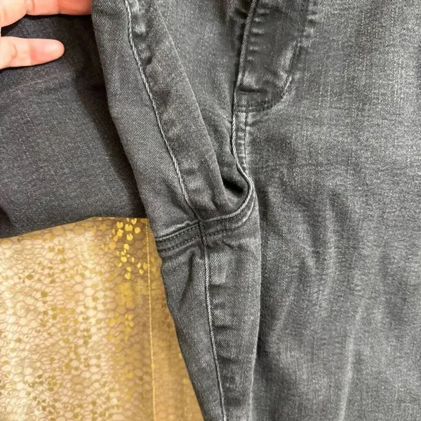 American Eagle Black Next Level Stretch High Rise Skinny Jeans Size 20 - Image 6