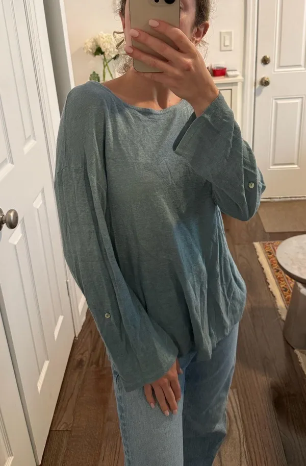 Adrienne Vittadini Linen sweater Nordstrom - Image 2