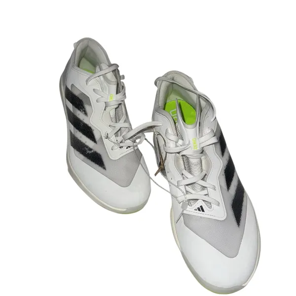 NWT Adidas Adizero Instinct+ Softball Cleats Women White Volt Shoes IF3361 SZ-12 - Image 4