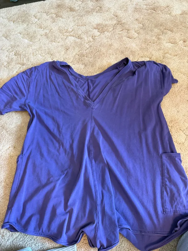 Free People Hot Shot Tee Romper - Image 5