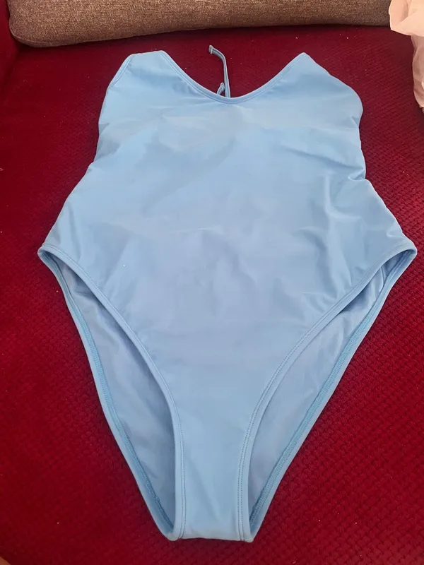 Wild Fable Swim Vcay Lace Up Backless One Piece Swimsuit, For Summer.. - Image 3