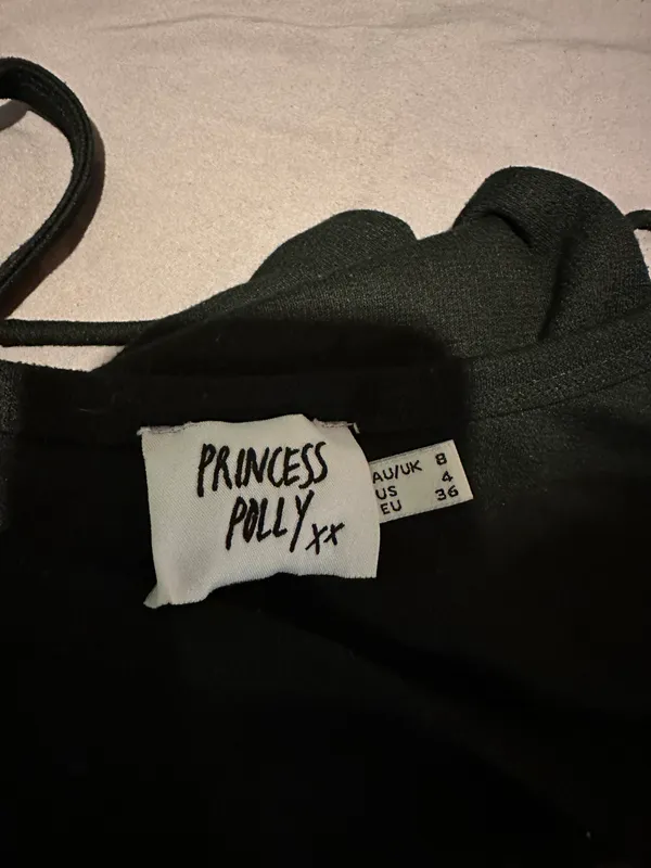 Princess Polly Black  High-Leg Bodysuit - Image 6