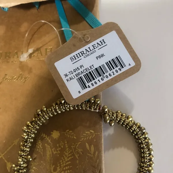 Shiraleah Chicago jewelry - Anthropologie - Kali tassel bracelet in pink NEW - Image 5