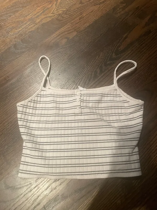 Garage ribbed cami top striped xs - Image 2