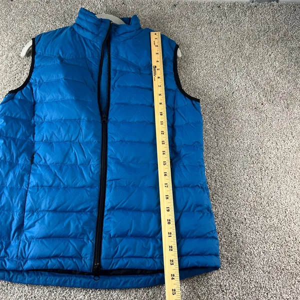 Riding‎ Sport Equestrian Wear Puffer Vest Womens Blue Sleeveless Jacket Light - Image 3