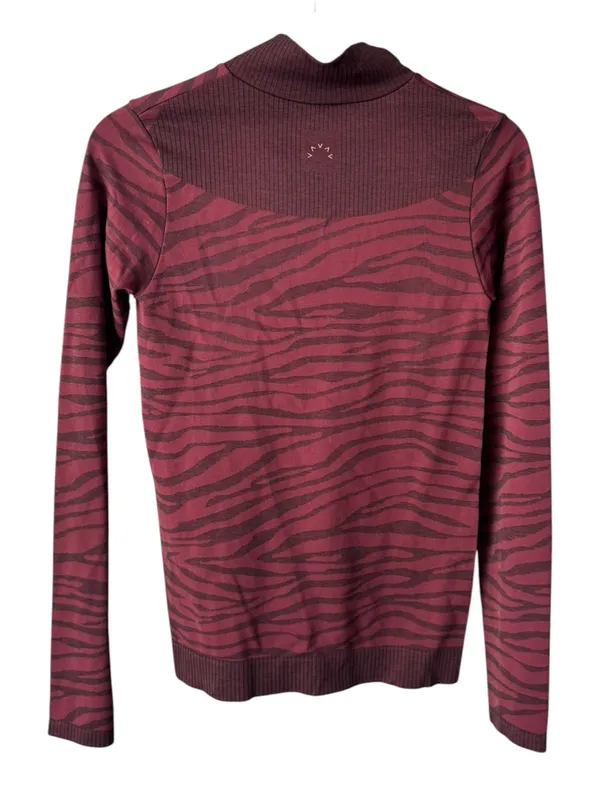 VARLEY Laurel Half Zip Pullover | Burgundy Zebra | S/M | Like New‎ - Image 2