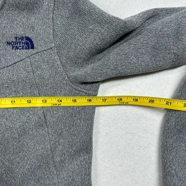 The North Face Women’s Fleece Jacket Size XS Gray Full Zip Lightweight Outdoor - Image 6