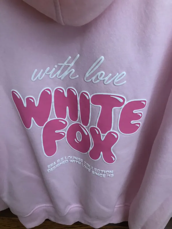White Fox Hoodie - Image 5