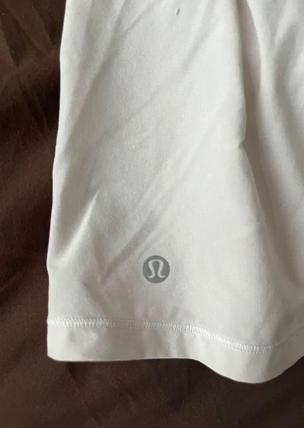 Lululemon White  Pleated Tennis / Golf Skirt - Image 3