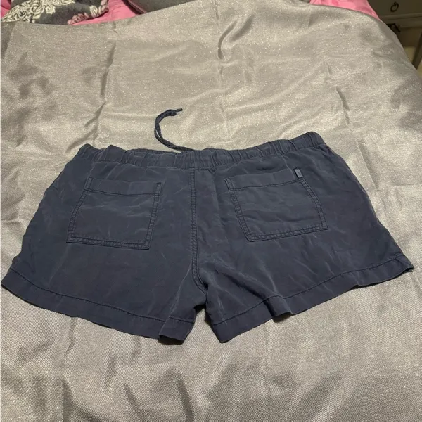 GAP Blue Cargo Shorts Elastic Waist Relaxed Fit - Image 2